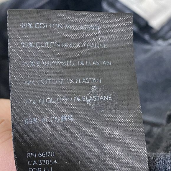 Free People We the Free Shorts Womens Size 26 Overall Black Button Front - Picture 6 of 7